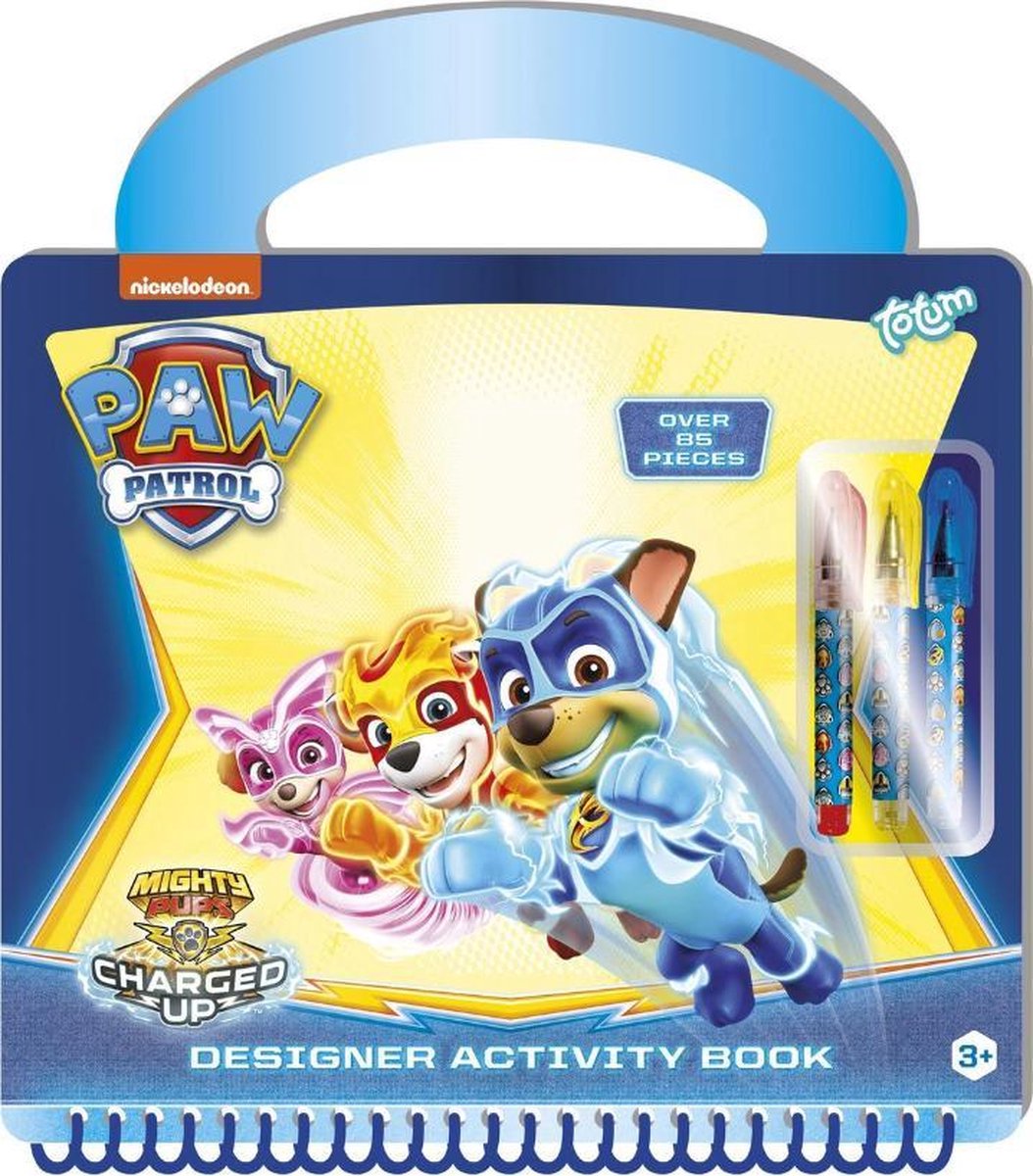 PAW Patrol activiteitenboek met stickers | Knutselboek | Kleurboek | stickers kinderen | PAW Patrol boek | Knutselboek | PAW Patrol | PAW Patrol Mighty Pups| PAW Patrol speelgoed | Knutselen | Tekenen